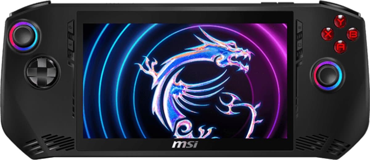 MSI Claw A1M - Gaming Handheld - Ultra 7 155H - Zwart — afbeelding 1