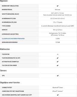 Garmin Approach S12 Smartwatch - Golfhorloge - Met GPS Tracker - Hoge Resolutie - 5ATM Waterdicht - Wit — thumbnail 12