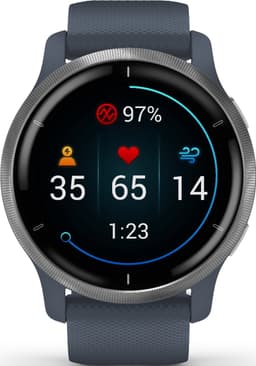 Garmin Venu 2 - Smartwatch met Stappenteller - 10 dagen batterij - 45 mm Granite Blue — thumbnail 18