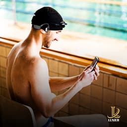 LUXIER Bone Conduction Headphone – IP68 Waterdicht – 32GB Geheugen – Open-Ear - Sport Headset – Draadloze Oortjes – Bluetooth 5.3 – Geschikt voor elk Apparaat – Black Friday Deal — thumbnail 7