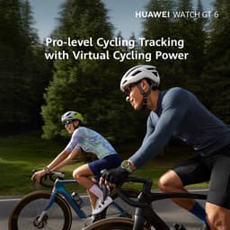 Huawei WATCH GT 6 46mm Zwart | 21-Daagse Batterijduur - Nauwkeurige GPS- en Hartslagmeting - Innovatieve Pro-niveau Fietstracking – Analyse van Emotioneel Welzijn - Compatibel met iOS & Android — thumbnail 9