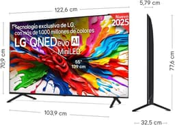 LG 55QNED92A6A - 55 inch - 4K QNED Evo MiniLED - 2025 — thumbnail 14