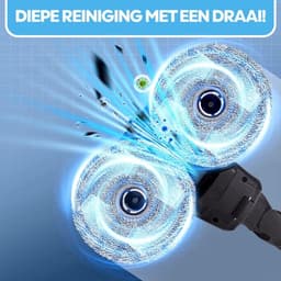 AG4200+ Steelstofzuiger Draadloos Met Dweilfunctie 2 in 1 - Premium Gold - Krachtige stofzuiger Zonder Zak - Geschikt voor Dierenharen - Compact & Lichtgewicht - Kruimeldief — thumbnail 15