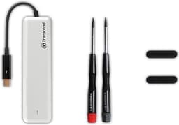 Transcend JetDrive™ 855 Mac 960 GB Externe SSD harde schijf Thunderbolt 3 Zilver TS960GJDM855 — thumbnail 5