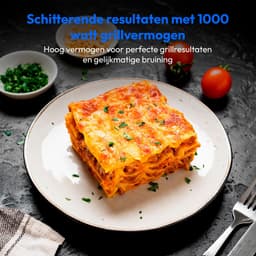 MEDION Magnetron met grill (20 L, 800 W magnetron, 1000 W grill, 9 automatische programma’s incl. ontdooien, 5 standen, 95 min timer, draaiplateau, MD12021), zwart — thumbnail 9