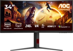AOC G4 CU34G4Z - Ultrawide QHD Gaming Monitor - 34 inch - 240hz — thumbnail 16