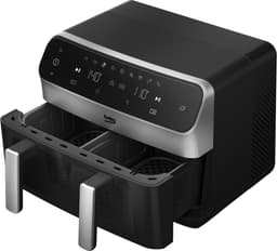 Beko FRL6488 dubbele Airfryer - Zwart - 9,5 l inhoud - 2400 W - Warmhoudfunctie - Timer — thumbnail 3