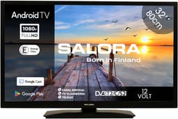 Salora MOBILE32TV - 32 Inch tv - Smart TV - 12 volt stekker — thumbnail 1