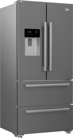 Beko GNE60530DXN - Amerikaanse koelkast - French Door - RVS — thumbnail 6