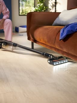 Philips Steelstofzuiger met Dweilfunctie XC7057/01 - Zuigmond met LED verlichting - Draadloos - Zonder Zak - Handstofzuigerfunctie - Alle Vloertypen - Lichtgewicht — thumbnail 3