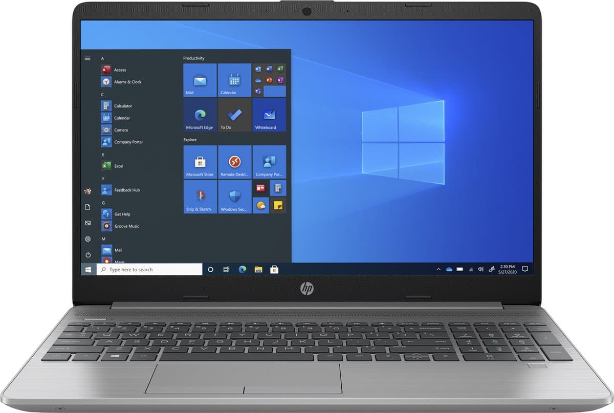 HP 250 G8 Intel® Core™ i5 i5-1035G1 Laptop 39,6 cm (15.6") Full HD 8 GB DDR4-SDRAM 256 GB SSD Wi-Fi 6 (802.11ax) Windows 10 Pro Zilver — afbeelding 1