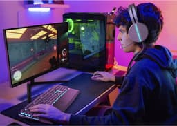 Philips Evnia 5000 series 25M2N3200W - Full HD Gaming Monitor - Ergonomische Stand - 240hz - 25 inch — thumbnail 10