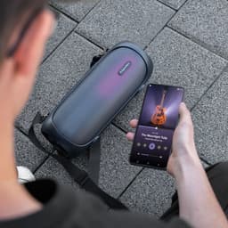 Krüger & Matz Street XL Draadloze Draagbare Bluetooth Speaker Met FM Radio - RGB Verlichting - TWS Functie - Waterdicht - 30W - Zwart — thumbnail 10