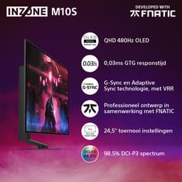 Sony INZONE M10S – 27 inch - OLED QHD – 480Hz - Gaming Monitor — thumbnail 4