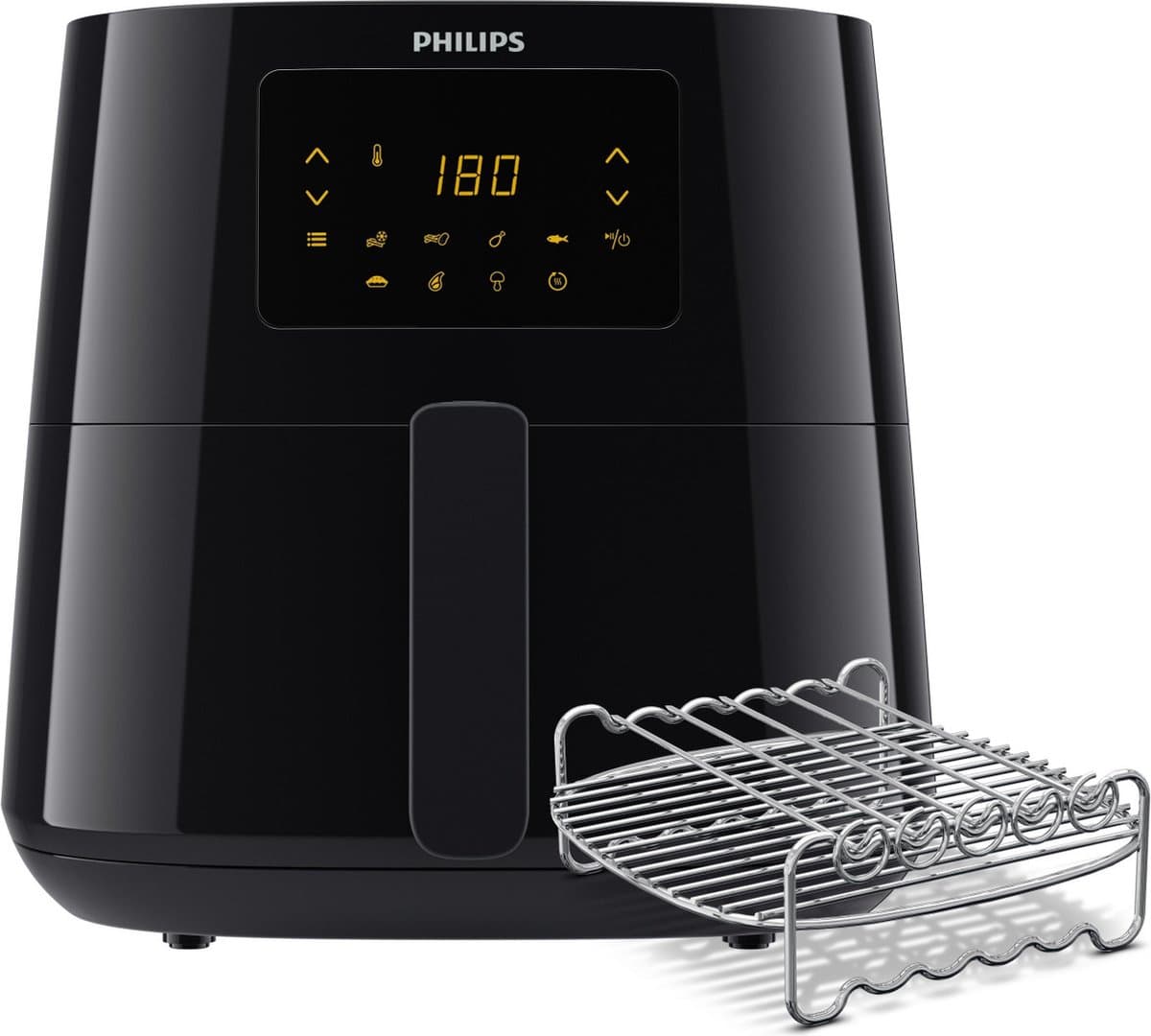 Philips Essential HD9270/96 Airfryer XL - heteluchtfriteuse - zwart - 6.2 liter - 1.2 kg — afbeelding 1