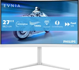 Philips Evnia 5000 27M2C5501 - Curved QHD Gaming Monitor - Ambiglow - 180hz - 27 inch — thumbnail 1