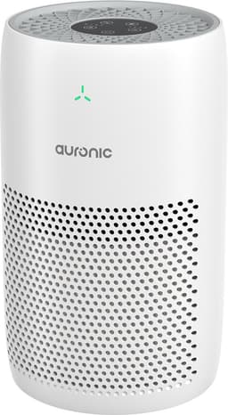 Auronic Luchtreiniger Compact met HEPA 13 Filter, Ionisator en Koolstoffilter - Ruimtes tot 30m² - CADR-waarde van 150m³/u - Air Purifier - Wit — thumbnail 1