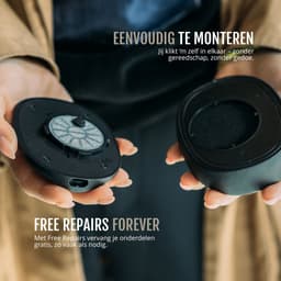Repeat Audio Boss Koptelefoon – Draadloos - Bluetooth – Over-ear – Modulaire Hoofdtelefoon – Headset – Puur Geluid – Zwart — thumbnail 7