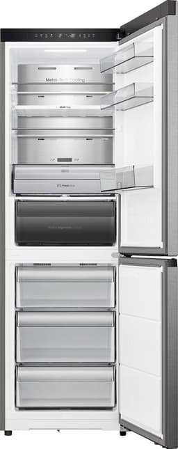 Hisense RB3K330SAIC - Vrijstaande koel-vriescombinatie - 185 cm hoog - 330 liter - Energielabel C - Geluidsniveau 35 dB - LED Display - SuperCool - FastFreeze - Deuralarm - Kinderslot - Interverter Compressor - ConnectLife — thumbnail 17