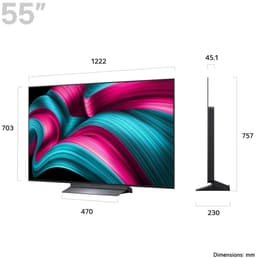 LG C5 OLED55C54LA - 55 inch - 4K OLED Evo - 2025 - Smart TV — thumbnail 8