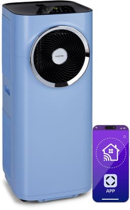 Klarstein mobiele airconditioner met luchtafvoerslang, 5-in-1 airconditioner, ventilator, luchtontvochtiger, luchtreiniger & nachtmodus, app-bediening, kleine & draagbare airconditioner voor thuis & op kantoor, 12000 BTU,4 kW voor 56 m² 50 dB — thumbnail 12