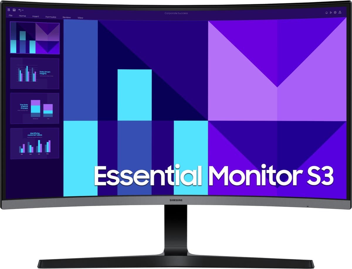 Samsung S27D390GAU computer monitor 68,6 cm (27") 1920 x 1080 Pixels Full HD LED Zwart — afbeelding 1