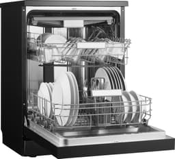 Inventum VVW6046AB energiezuinige vaatwasser - 14 couverts - Besteklade-Bestekmand - Stil: 42 dB - 7 programma’s - Deur opent automatisch - Startuitstel - Energielabel C - Vrijstaand - Zwart — thumbnail 10