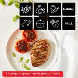 Tefal Easy Fry Dual XXL & Grill EY905B - Dubbele Airfryer - 8.3L - Dubbele Mand - Grillfunctie - XXL Capaciteit — thumbnail 10
