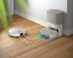 Philips HomeRun Aqua 7000 Series XU7100/02 - Robotstofzuiger met Dweilfunctie - Incl. Laadstation - Wit / Goud - App Connected — thumbnail 14