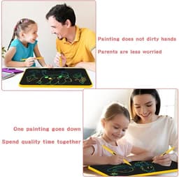 Eszenzics™ Tekentablet XXL - Extra groot 58cm - Kristalhelder - Digitaal Schrijftablet - Tablet kinderen - LCD scherm kleur - Oplaadbaar - Drukgevoelig tekenen — thumbnail 8