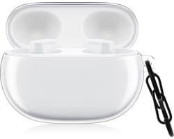 kwmobile Earphones Case for Beats Studio Buds Case - Clear TPU Silicone Earbuds Cover - Transparent