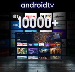 TuTu Android Smart TV - LED UHD 4K - 55 inch/140 cm - Frameless Design - Tripple Tuner DVB-T/T2/S/S2/C - HDMI x3, USB x2, CI+ - Voice Controle & Streaming apps - Geassembleerd in Eindhoven - TUS55UD1A — thumbnail 7