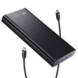 Voltero S25 - 26.800mAh powerbank - 100W Snellader - USB, USB-C - Airport/Vliegtuig Proof - Voor laptop, MacBook, Apple iPhone, Samsung Galaxy, Chromebook - Zwart — thumbnail 2