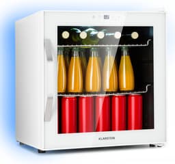 Klarstein Mini Koelkast met Glazen Deur, Kleine Stille Mini Koelkast voor Kamer & Tuin, Indoor/Outdoor Drankkoelkast met IoT/App-bediening, Koelkast voor Cosmetica & Dranken, 5–18 °C, 47 L — thumbnail 8