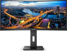 Philips 346B1C - QHD Ultrawide Monitor - USB-C 90W - KVM-Switch - RJ45 - Powersensor - Lichtsensor - 34 Inch - 100hz — thumbnail 12