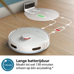 Philips HomeRun 2000 Series XU2000/20 - Robotstofzuiger met dweilfunctie - Wit — thumbnail 7