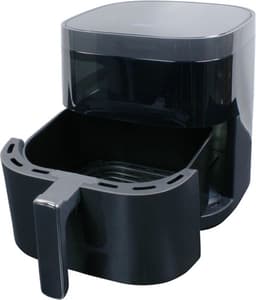 Wartmann Airfryer - PFAS Vrije 5,7 Liter Heteluchtfriteuse - Vaatwasserbestendig - Keramische Coating - Tiptoets Bediening - 270° Kijkvenster - WM-2312 AF — thumbnail 4