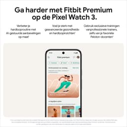 Google Pixel Watch 3 - Smartwatch - 41mm - Zilverkleurig/Roze — thumbnail 10