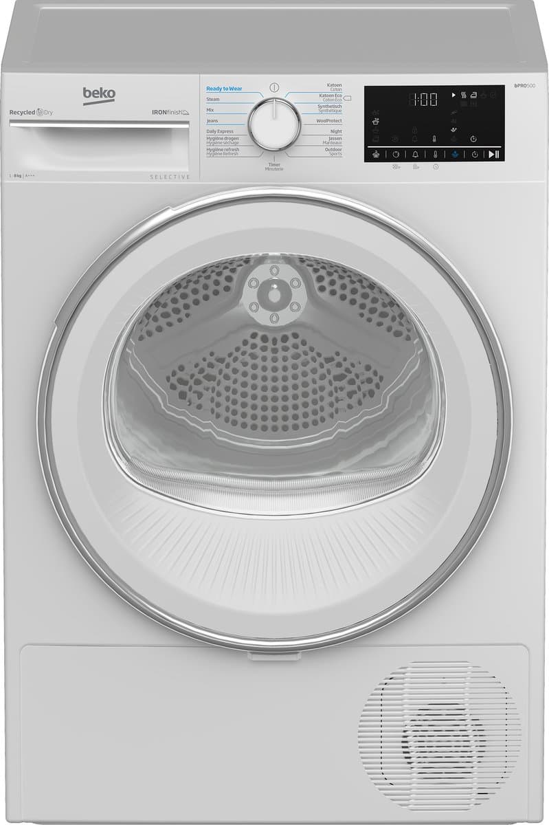 Beko B5T68243W2 Warmtepompdroger - 8KG — afbeelding 1