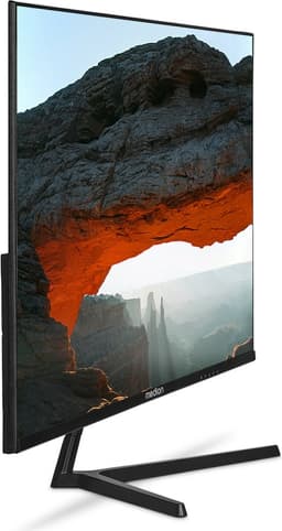 MEDION P52424 (MD 20152) 60,5 cm (24 inch) Full HD breedbeeldmonitor (FHD, HDR10, 16:9, HDMI, Displayport, VGA, Anti flikkering, Anti schittering, Anti blauw licht, meertalig menu) zwart — thumbnail 6