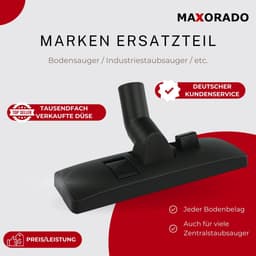Maxorado Combimondstuk voor uw stofzuiger 35 mm - geschikt voor Bosch, Siemens, AEG, Quigg, Kärcher, Fakir, EIO, Samsung, Panasonic, Clatronic - borstel universeel 35mm — thumbnail 5