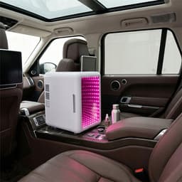 Mini Koelkast - Cosmetische Koelkast - Skincare Fridge - 4L - 12V/220V Koel & Warm - LED 7-kleuren & Spiegeltouchscreen - Stil 25dB - Voor Thuis, Auto & Huidverzorging — thumbnail 13