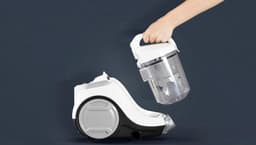SAVI® Steelstofzuiger met snoer - Steelstofzuiger - Stofzuiger - Zilver - 45cm x 34cm x 29cm — thumbnail 10