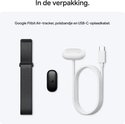 Google Fitbit Air Lavender - Activity Tracker - Met Blauw/Paars Actiesportbandje met klittenband — thumbnail 19