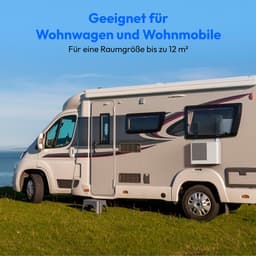 MEDION Smart Split Caravan Airco P502 (5000 BTU, 3-in-1, Koelen, Ontvochtigen, Ventileren, tot 12m², incl. Montageset, voor Caravan, Camper, WiFi, App-Functie, MD 37735) — thumbnail 17