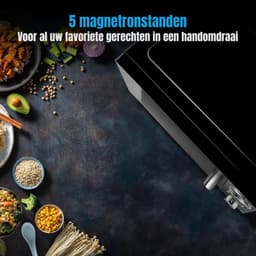 Aurixi® Heteluchtoven - Oven - Airfryer Oven - Zwart- 28cm x 47cm x 42cm — thumbnail 3