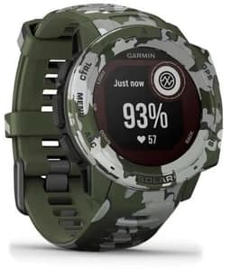 Garmin Instinct Solar - Smartwatch - Robuust GPS Sporthorloge - Zon Oplaadbaar - 45mm - Groen Camo Edition — thumbnail 21
