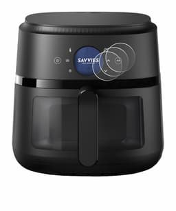 Savvies - Screenprotector voor Philips Airfryer 2000 Gen 2 6,2L - Folie Beschermfolie transparant 6 Stuks — thumbnail 5