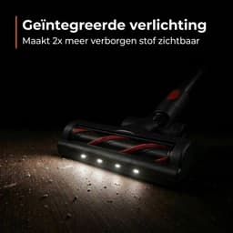 Zedar S600+ Steelstofzuiger draadloos met 4 verschillende opzetstukken - Draadloze stofzuiger - zonder zak op accu- Vacuum cleaner — thumbnail 9
