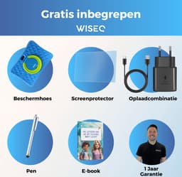 Tablet Kids Kindertablet vanaf 3 jaar - Tablet Kinderen 10 inch - Kindertablet - 6000mAh - Android 15 - Blauw - WiseQ - 2026 Model — thumbnail 10